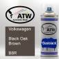 Preview: Volkswagen, Black Oak Brown, B8R: 400ml Sprühdose, von ATW Autoteile West.